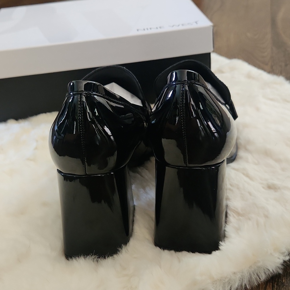 NWT Nine West "Zest" Heeled Loafers - Picture 5 of 6